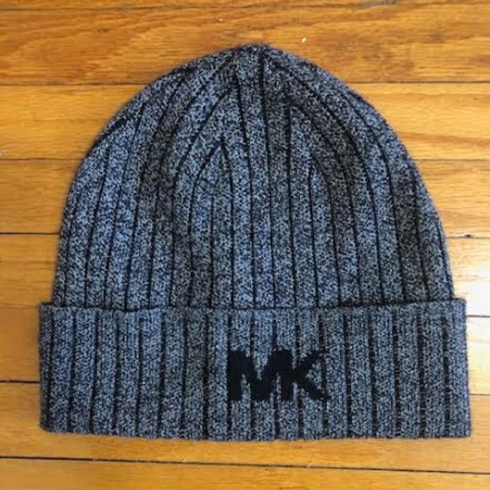 Michael Kors striped hat